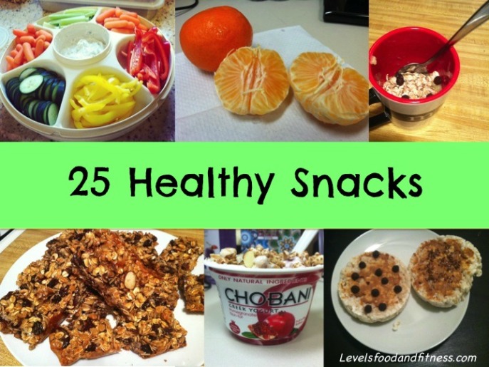 25 Healthy Snacks_Levels